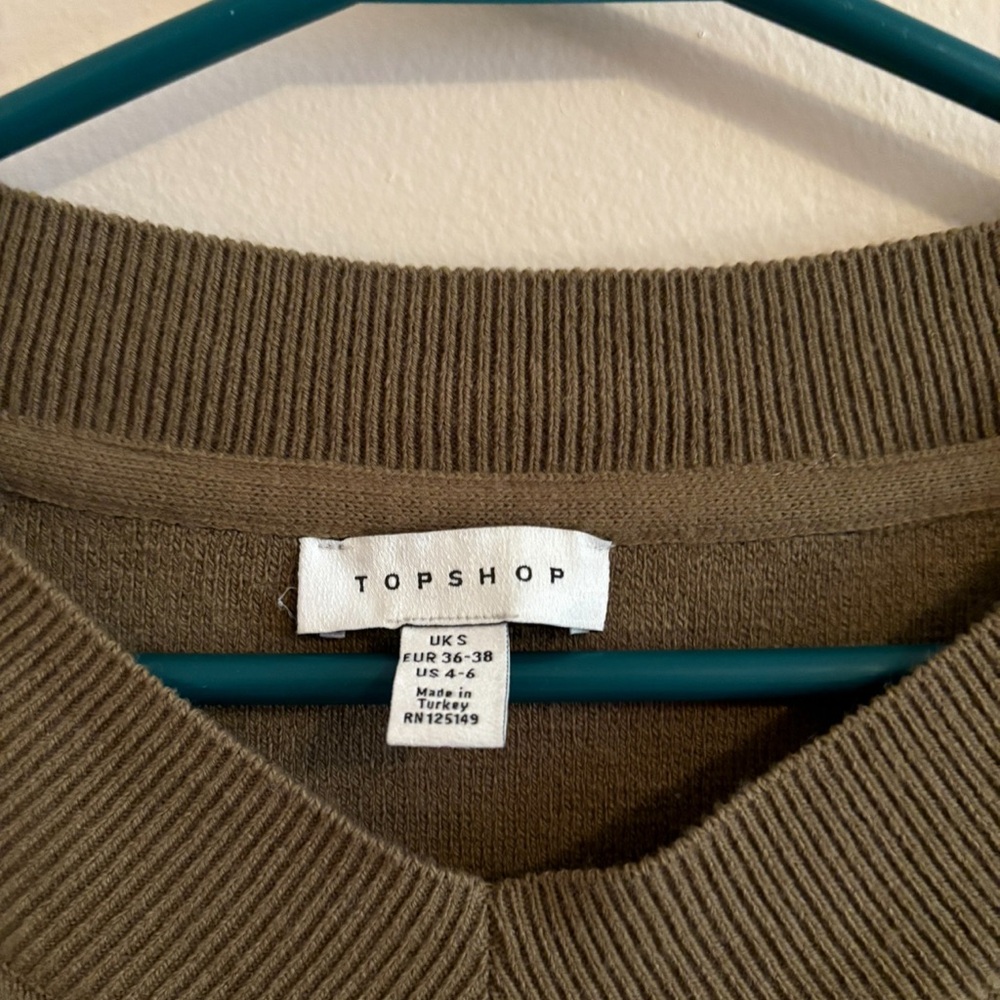 Topshop Brown Sweater